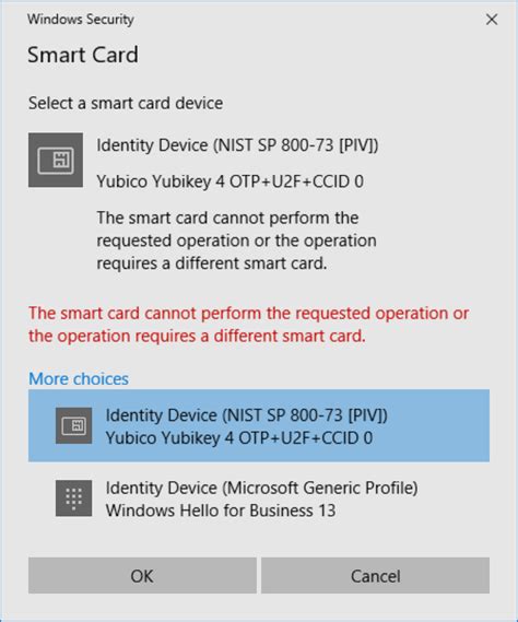 smart card cannot perform the required operation|smart card is read only.